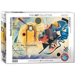Пазл EuroGraphics Жовто-червоно-синій Василь Кандинський 1000 ел. (6000-3271)