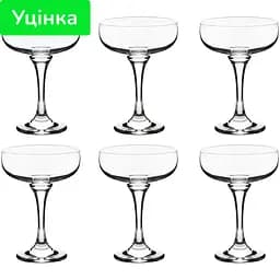 Уценка. Набор бокалов Ecomo Lumous для шампанского 235 мл 6 шт. (MIS550F120)