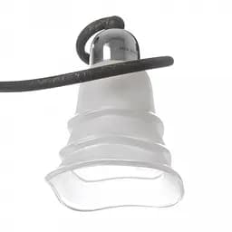 Люстра стельова Brille для кухні E14 40W BK (LK-285C/3) - мініатюра 7