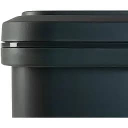 Відро для сміття MBM My Home з кришкою 10 л антрацит (BIN-04 10L ANTHRACITE) - мініатюра 4