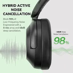 Гарнітура OneOdio A6Bluetooth + USB-CHybrid ANCBlack (A6 Black) - мініатюра 5
