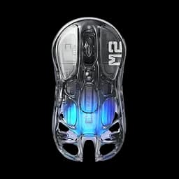 Миша Gravastar Mercury M2 Transparent Black (GRAVASTARM2_XTAL_BLK)