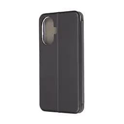 Чехол-книжка для Realme C55, G-Case, черный, кожаный чехол-книга из экокожи (PU) и TPU, с магнитом, с подставкой и вместительным кардхолдером, противоударный, защита всего корпуса, ArmorStandart (ARM67929) - мініатюра 2