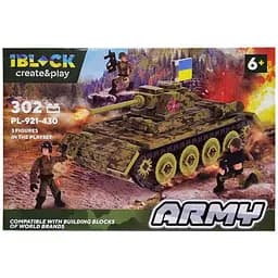 Детский конструктор Армия iBlock PL-921-430 3 фигурки Вид 3