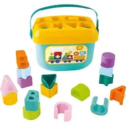 Игрушка-сортер Iggy Ziggy яркое ведерко с кубиками (HE0218)