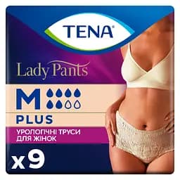 Урологічні труси для жінок Tena Lady Pants Plus Medium 9 шт.