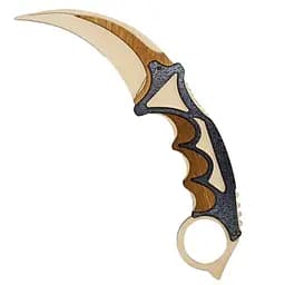 Сувенірний дерев'яний ніж Керамбіт Сувенір-Декор KAR-W