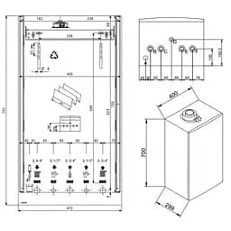 Газовий котел Baxi Duo-Tec Compact Е 28 - мініатюра 2