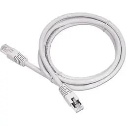 Патч-корд UTP Cablexpert cat.5Е, литий, 50u штекер із засувкою, 20м, сірий (PP12-20M)
