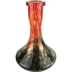Колба для кальяну Craft Double color II Глянець Чорно-червона