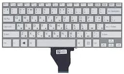 Клавіатура для ноутбука Sony Vaio (FIT 14E) Silver, (No Frame)