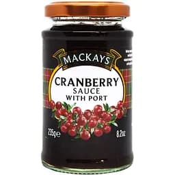 Соус Mackays Клюква с портвейном 235 г