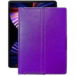 Чохол StatusCASE з екошкіри для планшету Apple iPad Pro 5 12,9 2021, 2022 Фіолетовий