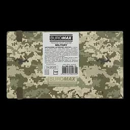 Щотижневик датований Buromax Military 2026 153 x 87 мм штучна шкіра світло-зелений (BM.2908-15) - мініатюра 3