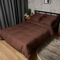 Комплект постельного белья Moon&Star Satin Premium Mocha Mood Евро 200х220 см наволочки 4х50х70 см