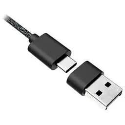 Дротова стерео гарнітура Logitech Zone Wired USB + Type-C (981-000870) чорна - мініатюра 5