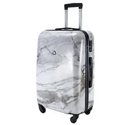 Валіза велика Semi Line 28 дюймів (L) Polycarbonate/ABS-Plastic White Marble (T5731-3)