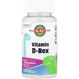 Аминокислота KAL Vitamin D-Rex, 90 жевательных таблеток - Жуйка vit0004002