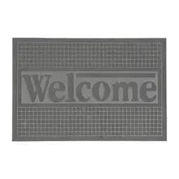 Килимок придверний Eco Fabric Welcome без кромки сірий 60 х 90 см (6090-011)