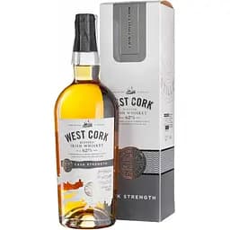 Виски West Cork Cask Strength Blended Irish Whiskey 62% 0.7 л в подарочной упаковке