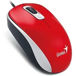 Миша Genius DX-110 Red USB оптична 1000 dpi 3 кнопки 1.5 м
