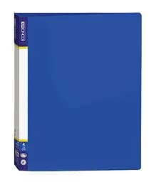 Папка-реєстратор пластикова А4 Е30702 Economix з 4-ма О-подібними кільцями 3мм Синій