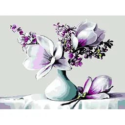 Картина за номерами ZiBi Art Line Магнолія 40х50 см (ZB.64132)