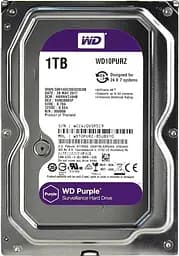 Жесткий диск 3.5" 1TB Western Digital Purple 5400 rpm 64MB SATAIII (WD10PURZ)