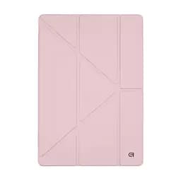 Чохол-книжка для планшета Samsung Galaxy Tab S9 Plus (SM-X810/X816B/X818U)/S9 FE+ (SM-X610/X616)/S10 Plus (SM-X820/X826), Y-Type PEN, рожевий, магнітний, з тримачем для стилуса, протиударний, обкладинка з функцією підставки, екошкіра + ТПУ