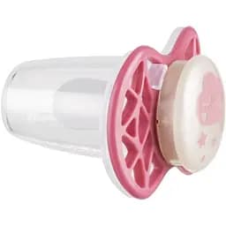 Пустушка Nuvita 7065 Air55 Cool симетрична 0m+ хмаринка світиться у темряві кольору пряне яблуко NV7065GSA