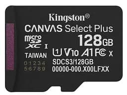 Карта пам'яті Kingston Canvas Select Plus microSDXC 128GB UHS-I U1 V10 (SDCS3/128GBSP)