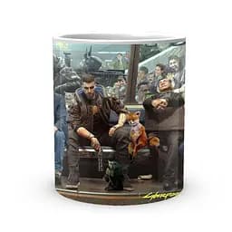 Кружка GeekLand Cyberpunk 2077 Кіберпанк 2077 У метро CY 02.569 - мініатюра 2