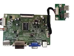 Материнская плата монитора HP ILIF-257 (492A014D1300R) "Б/У"