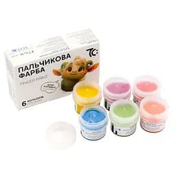 Детский набор пальчиковых красок GAMMA`UA 7C40601, 6 цветов