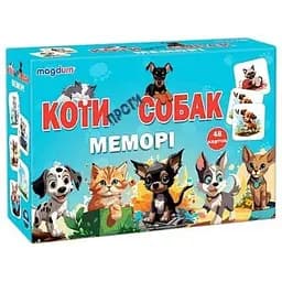 Гра настільна Ludum Меморі Коти проти собак ME5032-24 (4820215155670)