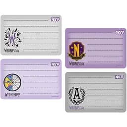 Наліпки на зошити Yes Wednesday 2 8 шт. (955531)