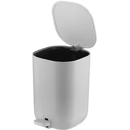 Мусорное ведро Ardesto Vigor с педалью 3 л серое (ARHB3602G)