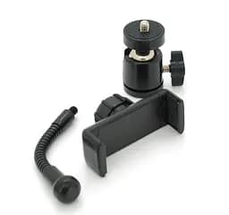 Селфі-лампа LED кільцева Voltronic MJ-20 RGB 20 см + штатив - мініатюра 2
