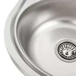 Кухонна мийка з нержавіючої сталі Platinum декор 4539 (0,6/170 мм), Decor - мініатюра 11