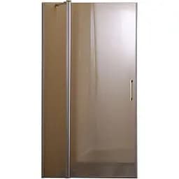 Душевые двери Bravo Paslenka 100, прозрачный, хром