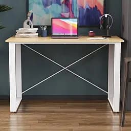 Письмовий стіл Ferrum-decor Драйв 750x1200x700 Білий метал ДСП Дуб Сан-Марино 32 мм (FRD-103395) - мініатюра 5