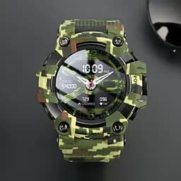 Смарт-годинник Skmei S231 силіконовий ремінець Army Camouflage (16696) - мініатюра 4