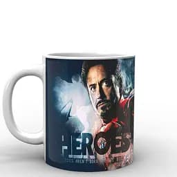Кухоль GeekLand Залізна Людина Iron Man герой IM.02.013 330 мл білий - мініатюра 2
