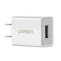 Зарядний пристрій Ugreen CD112 USB 2.0 5W 1A White US (50714)