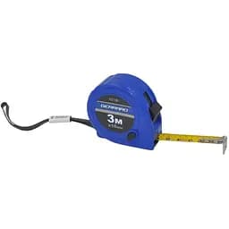 Рулетка Gerrard 16 мм 3 м пластиковий корпус (131233)