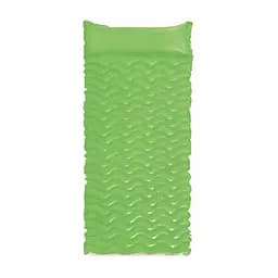 Надувний матрац intex 58807 Хвилі (229 -86см) Зелений