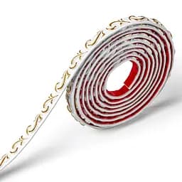 Молдинг 4950x20x7 мм Білий із золотом SW-00002678