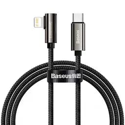 Кабель Baseus Legend Series Elbow Fast Charging Data Cable Type-C to iP PD 20W 2m CATLCS-A01 Black