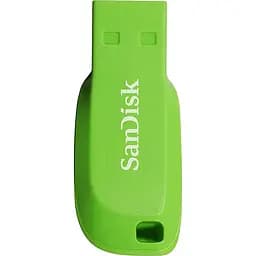 Флеш-накопитель Sandisk Flash USB 2.0 Cruzer Blade 16Gb Green Electric (SDCZ50C-016G-B35GE)