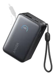 Портативний зарядний пристрій Nano - 10000 mAh 45W Built-In USB-C Cable Black Anker teh0027048 - мініатюра 2